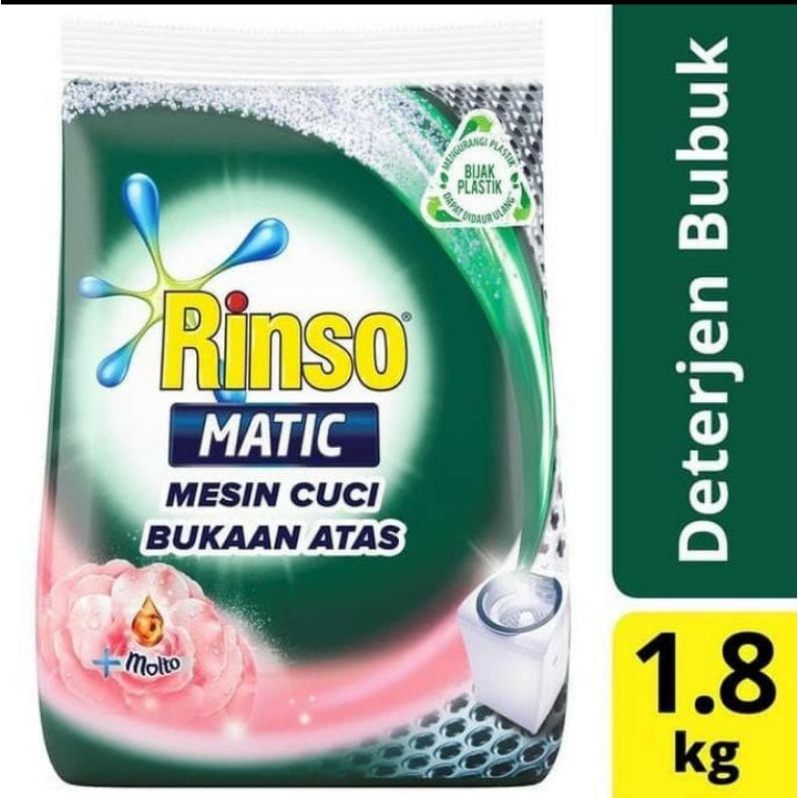 rinso matic bubuk 1,8kg ready