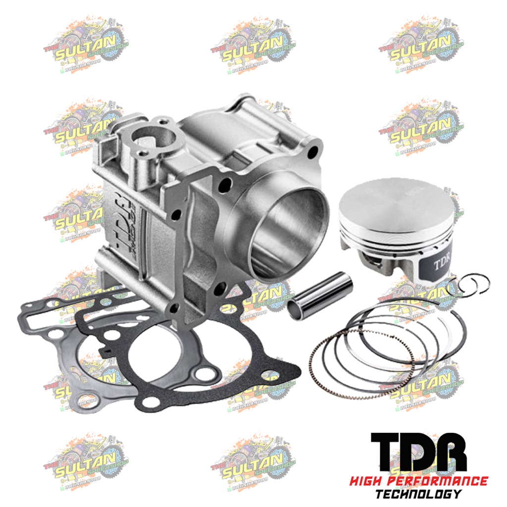 CYLINDER BLOCK KIT CERAMIC 63MM BORE UP 183CC NMAX AEROX TDR