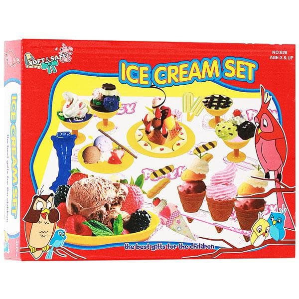 harga grosir Mainan Lilin Anak | Dough Ice Cream Set Seri 628