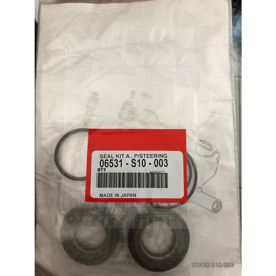 Sil Kit rack stir Power Stering Crv 1998-2001 Crv Gen 1