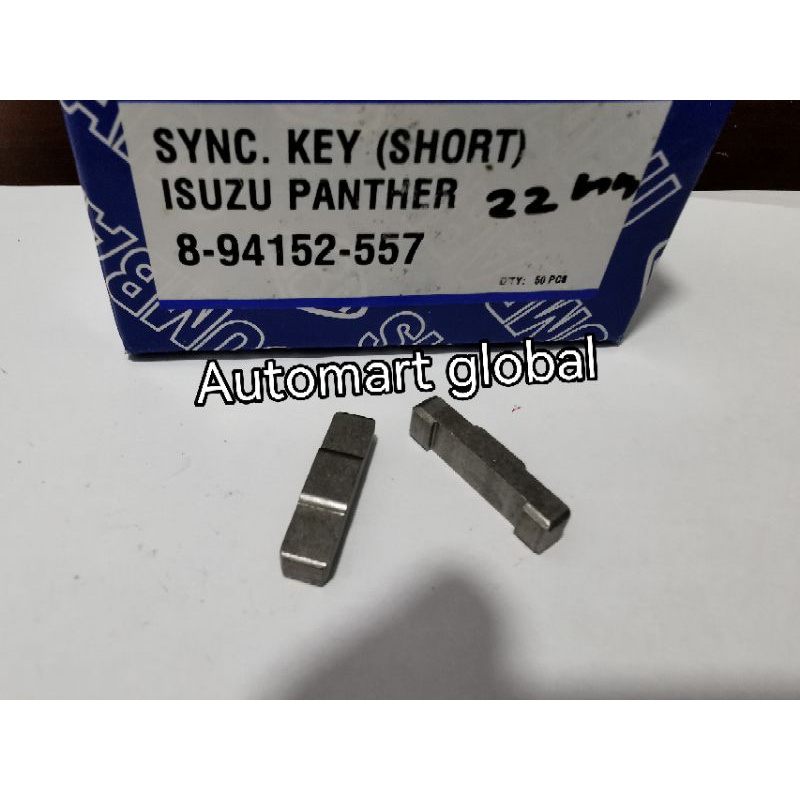 key kuku syncronis panther 22mm pendek