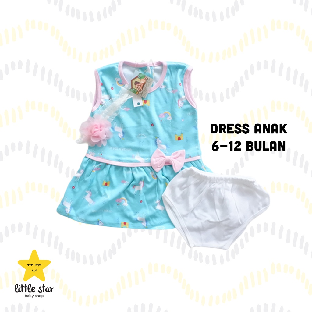 Walton Dress Bayi Cewek | Setelan Bayi Cewek