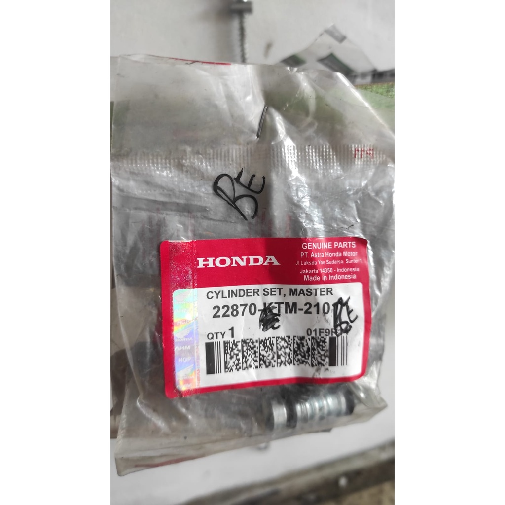 ISI MASTER REM BELAKANG SUPRA X 125