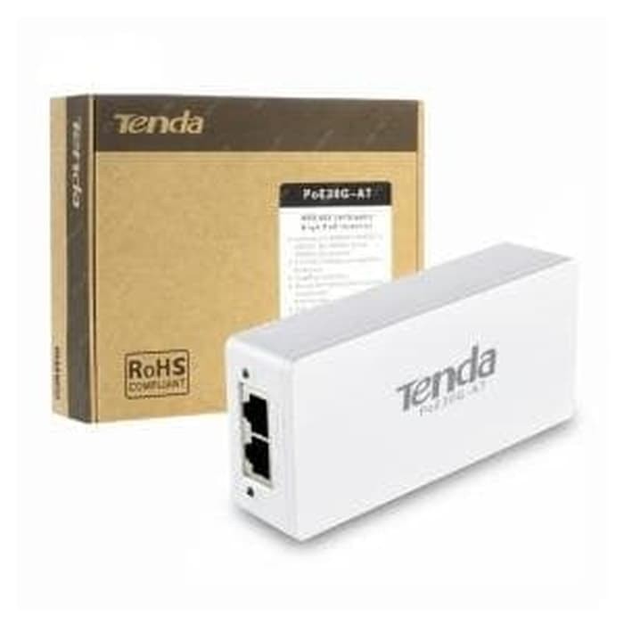 TENDA POE30G-AT PoE Injector delivers up to 30W output