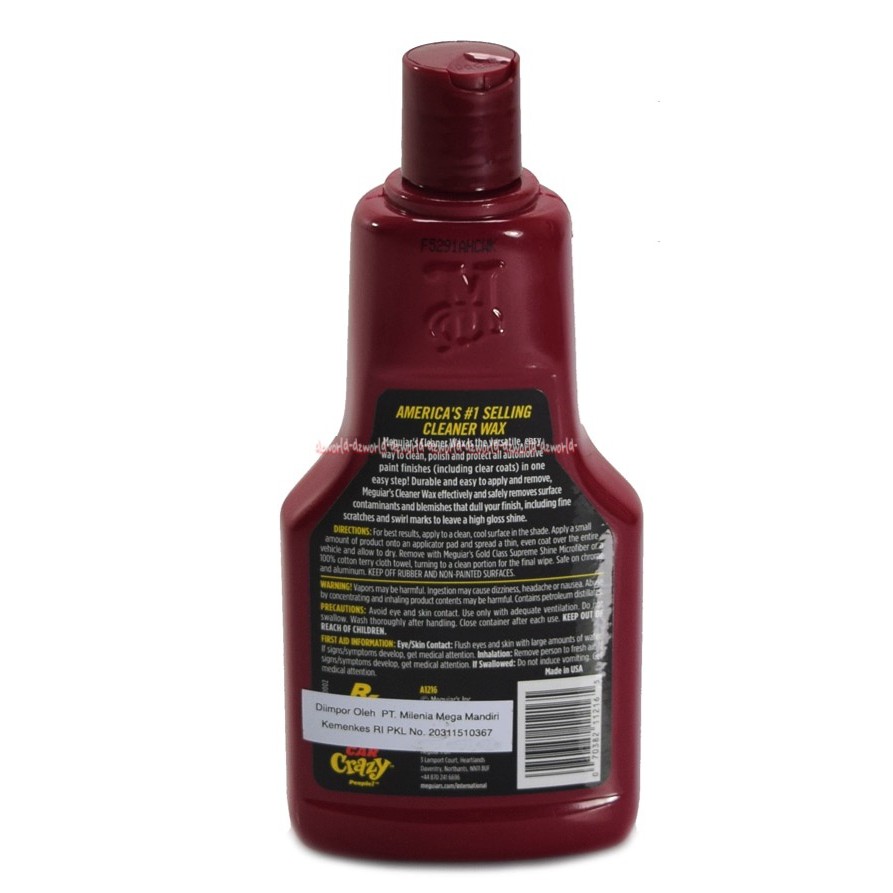 Meguiars Wax Liquid 473ml Untuk Mengembalikan Kilau Mobil Meguair Meguars