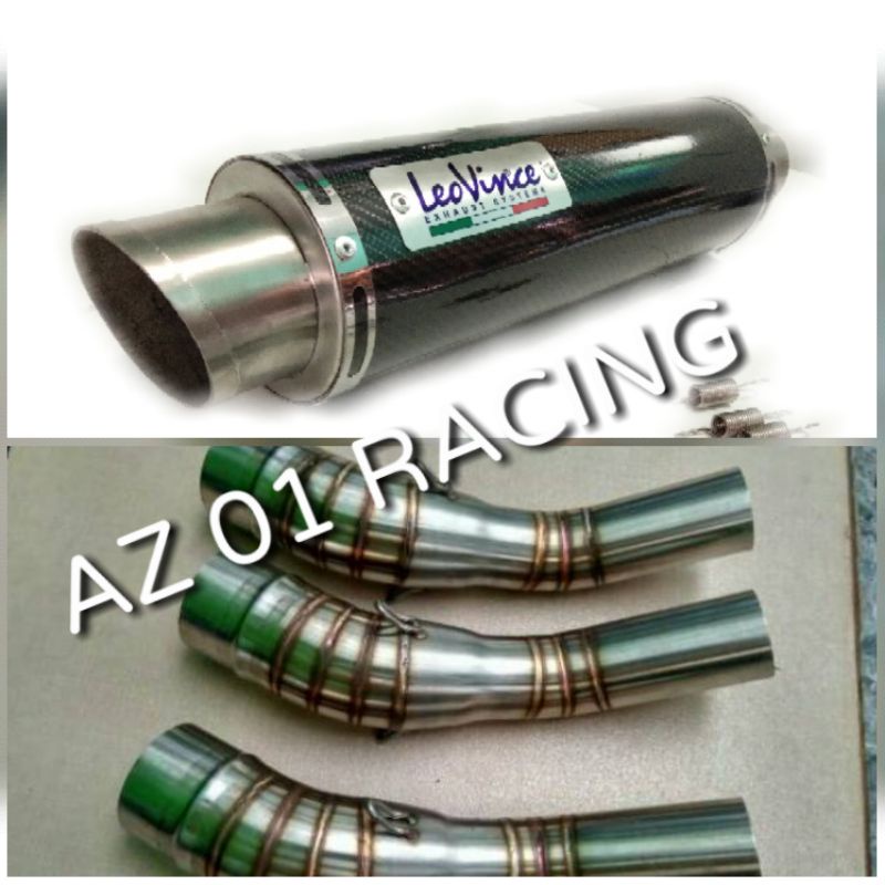 Knalpot leovince knalpot racing leovince pipa slip on cbr150r new cb150r cbr250rr