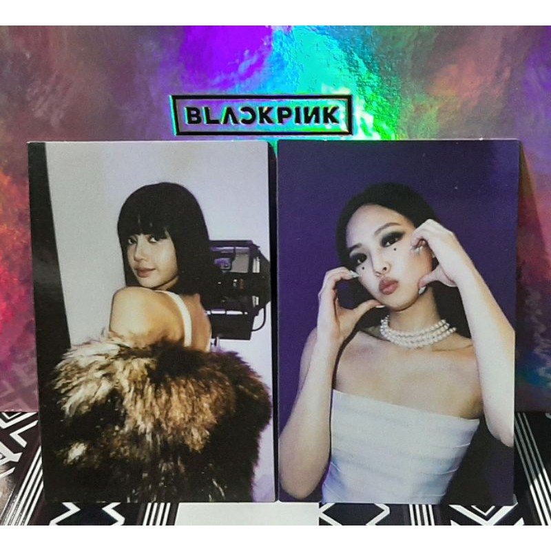 PHOTOCARD LISA & JENNIE THE ALBUM