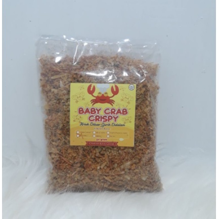 

{ENAK} ABON BABY CRAB CRISPY 50GR CEMILAN HOMEMADE MURAH KEKINIAN ENAK MAKANAN RINGAN HALAL TANPA MINYAK