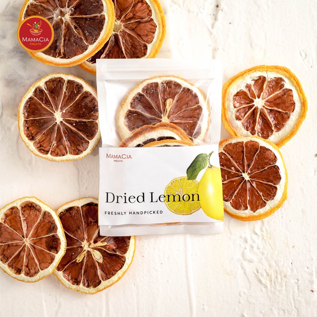 

Mamacia Treats Dried Lemon Slice / Lemon Kering Iris 10 - 100 Gram