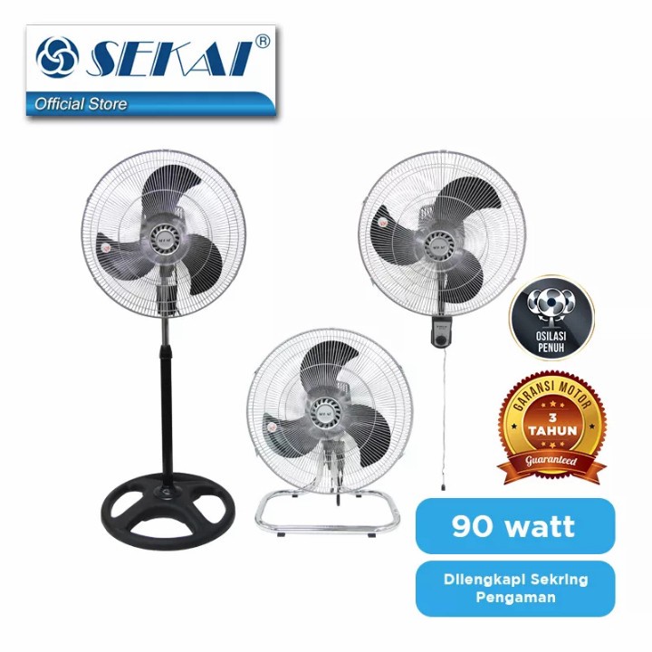 SEKAI IST-1851 Industrial Fan 3in1 18 Inch