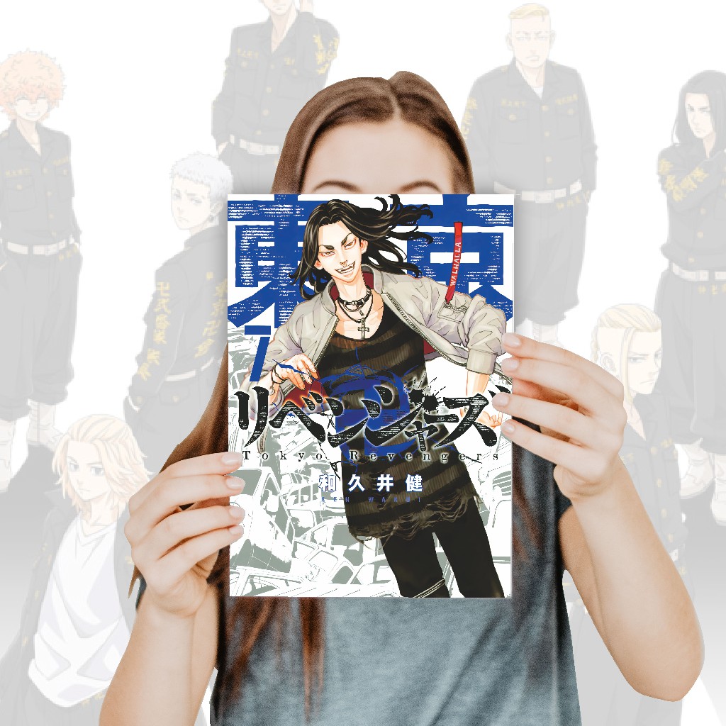 Poster Anime Tokyo Revengers Koleksi A4 - Takemichi Mikey Draken Baji Kazutora-7 TR