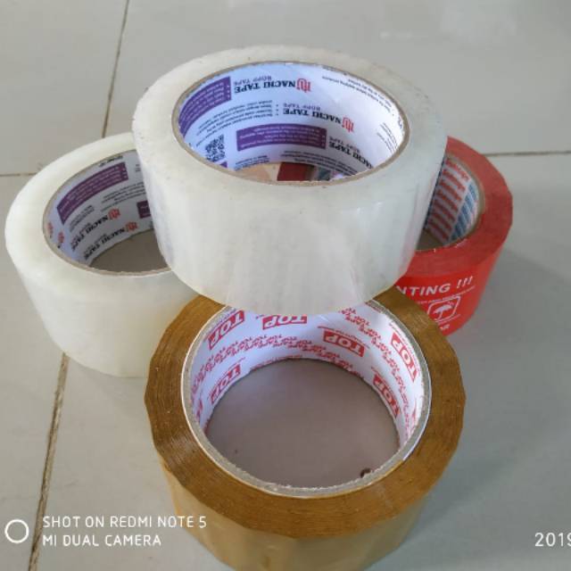 

Lakban solasi putih dan coklat