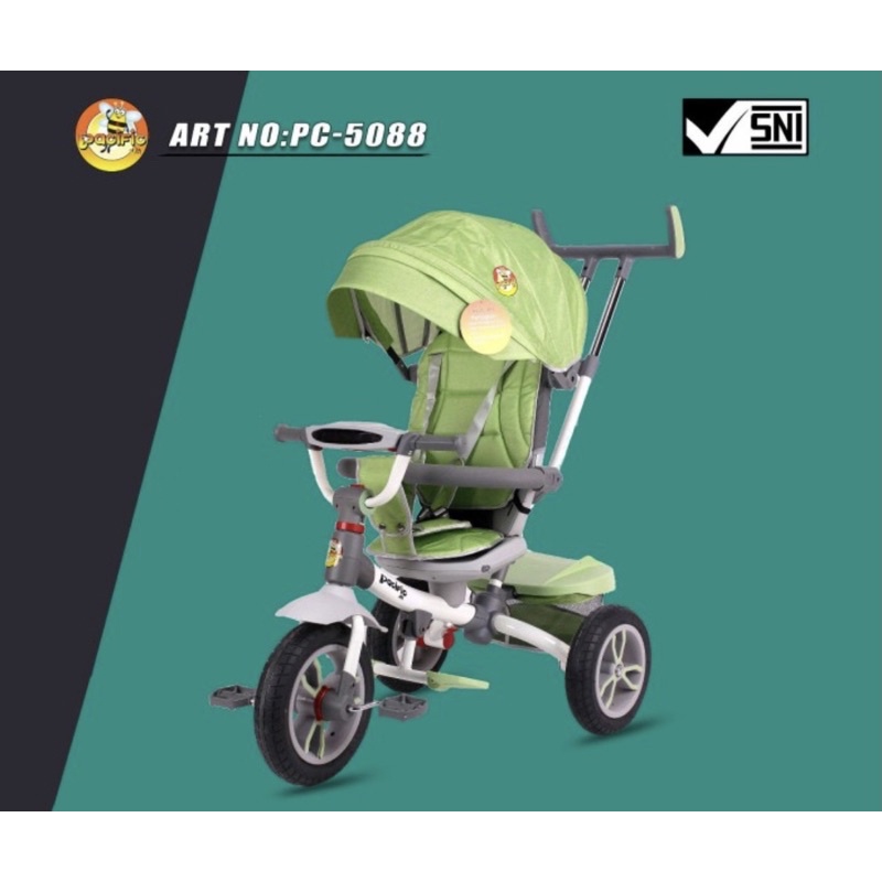 Sepeda anak tiga roda Tricycle PACIFIC PC 5088 New