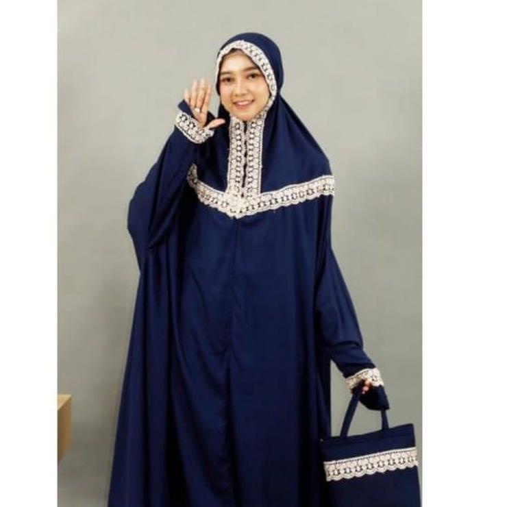 MUKENA TERUSAN TAZBIYAH PONCO/MUKENA TERUSAN/MUKENA 2 in 1/MUKENA RAYON [MUL.26Au22p]
