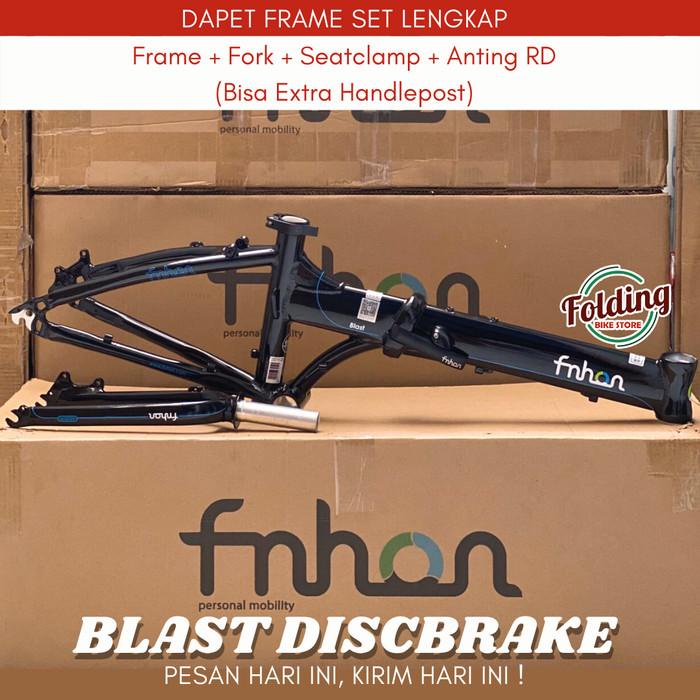 Frame Frame Fnhon Blast Discbrake 20 Inch - Aluminium Alloy Not Gust Storm
