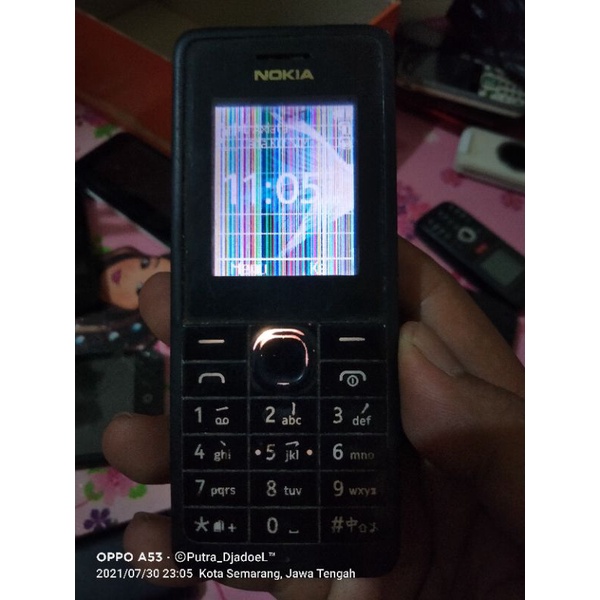 Nokia 107 Black Original Mulus Jadul Langka Normal Speaker Bass Joss