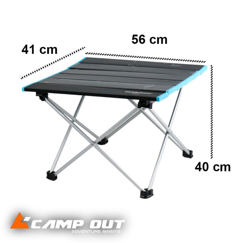 Meja lipat portable - Meja Lipat outdoor alumunium - Meja Lipat camping - Foldable Portable Aluminium - folding table piknik hiking