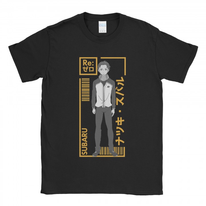 Baju Kaos Re Zero Subaru Japan