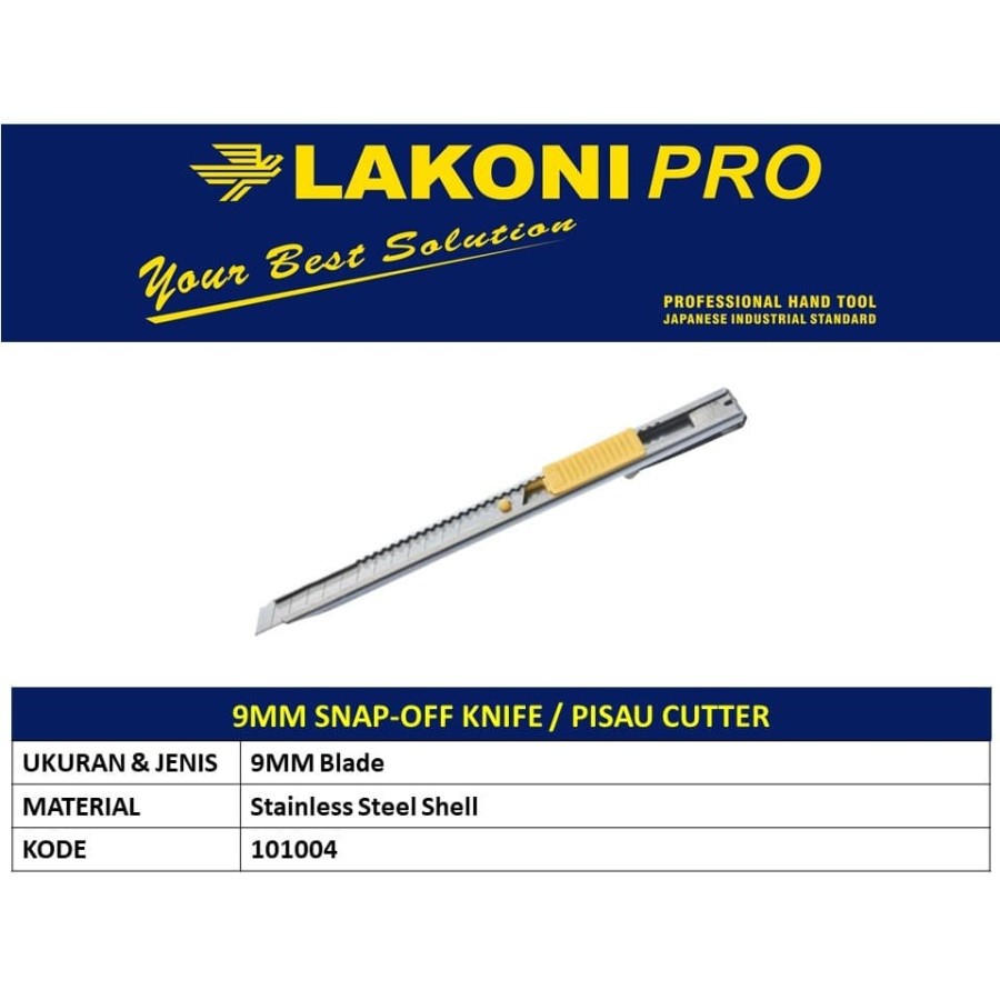 

CUTTER 9 MM KNIFE - LAKONI PRO