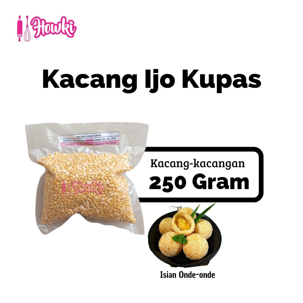 

Kacang Ijo Kupas Repack 250gr
