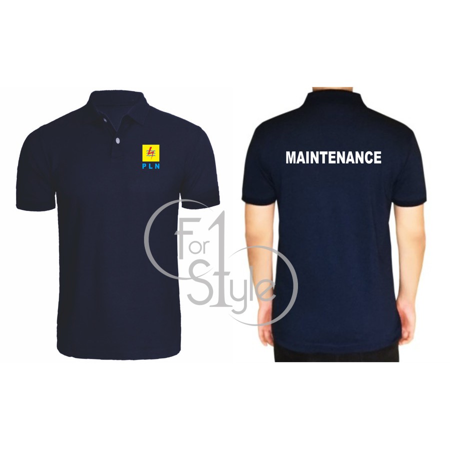 POLO SHIRT PLN MAINTENANCE CREW - KAOS POLO MAINTENANCE PLN - KAOS POLOSHIRT CREW PLN MAINTENANCE