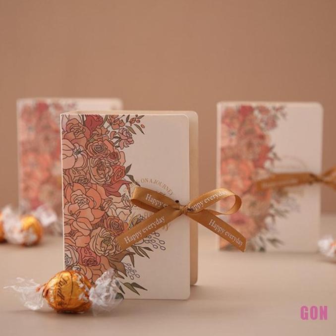 

GONJING5 25PCS CREATIVE SIMPLE BOOK SHAPE GIFT BOX CREATIVE KRAFT PAPE SD456SD5