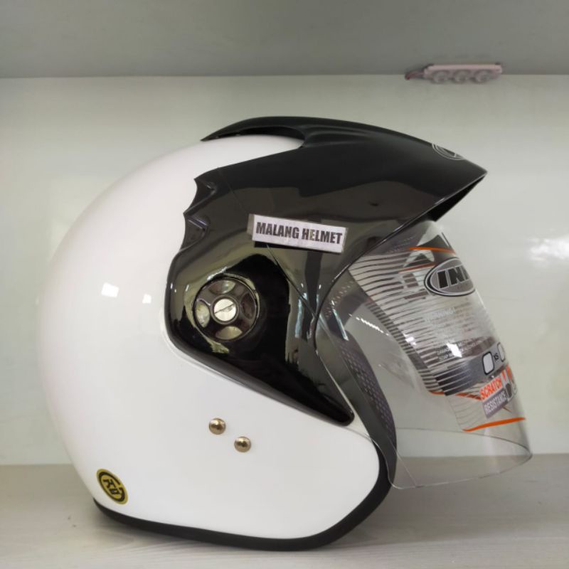 Helm INK Klasik CX 390 White (Ongkir Termurah 2kg)-1
