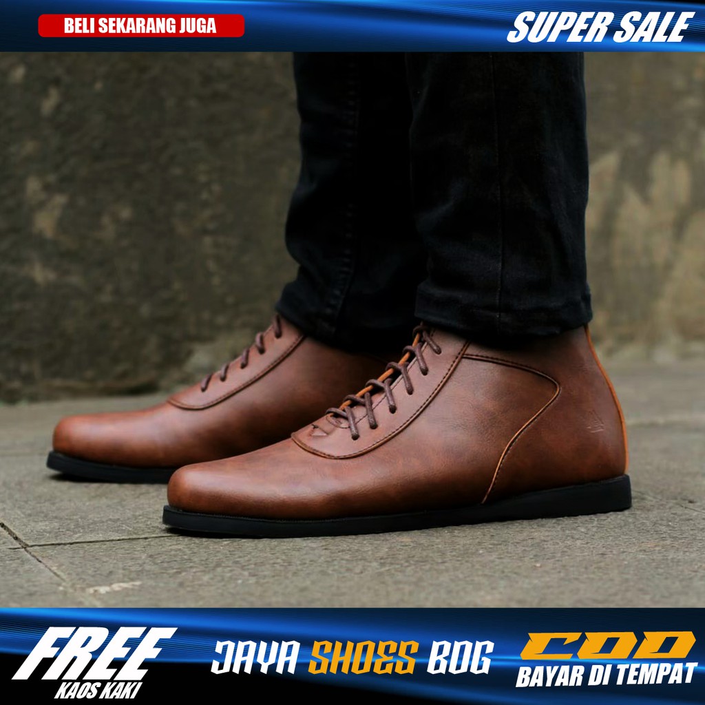 ( BISA COD ) Sepatu boots pria kasual formal Heroes Valyrian