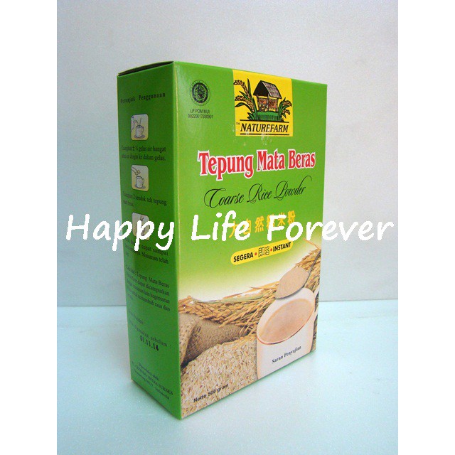 

Tepung Mata Beras Naturefarm 500 gram