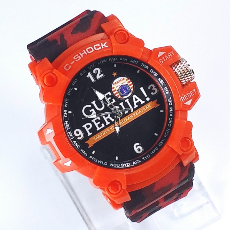 [NEW EDITION] Jam Tangan Persija Jakarta Army Merah