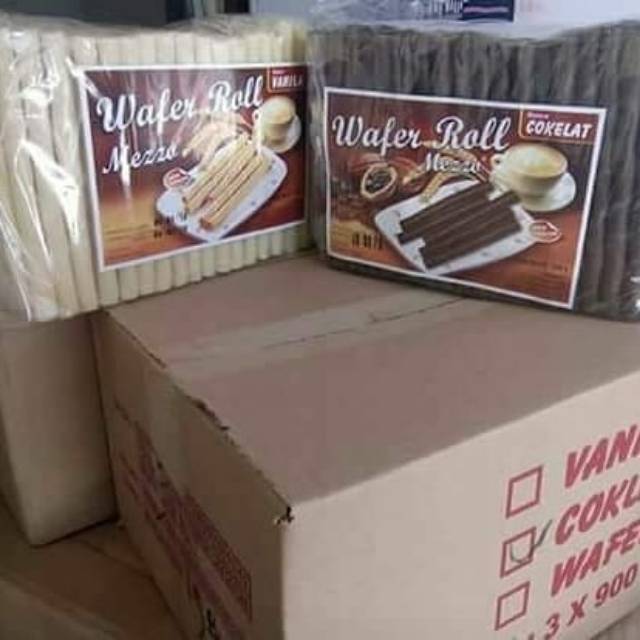 

Wafer roll mezzo 1dus 3pack @900gr