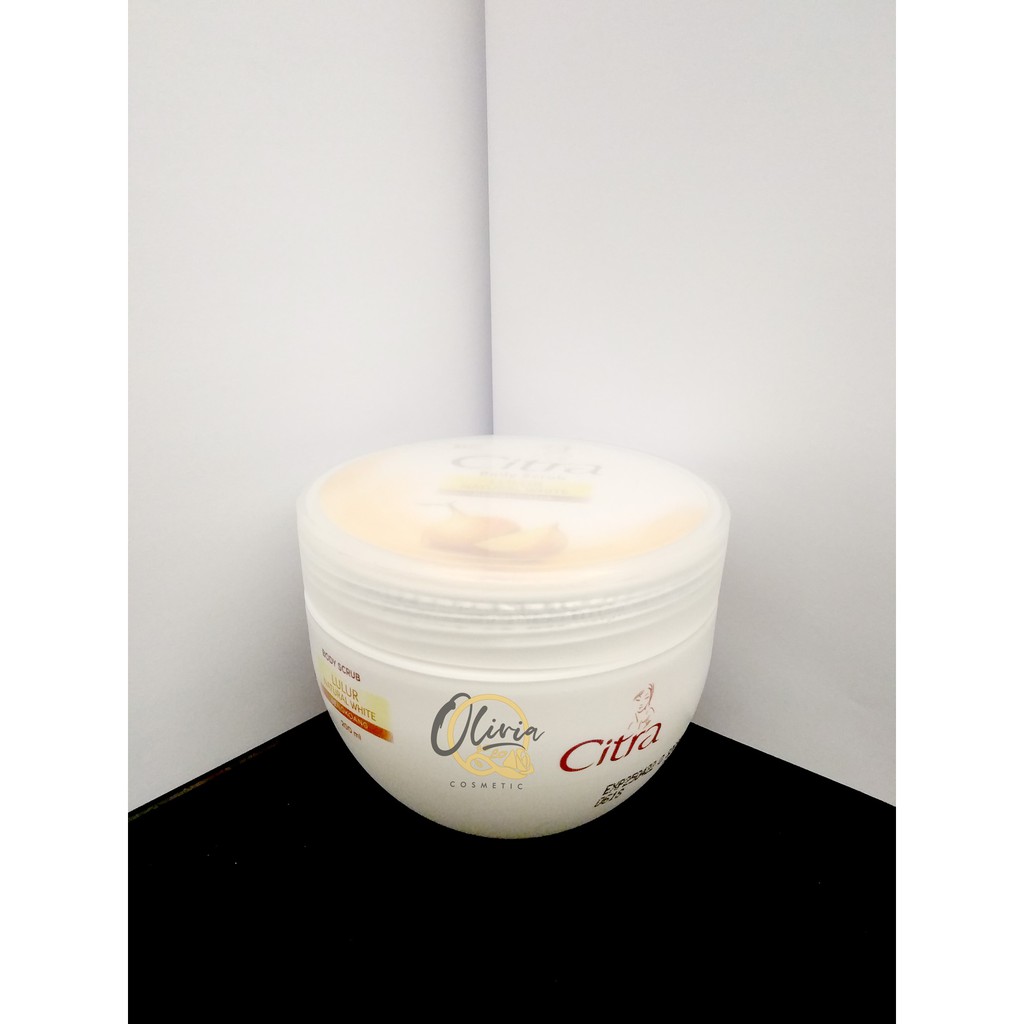 Citra Body Scrub Lulur Natural White Bengkoang