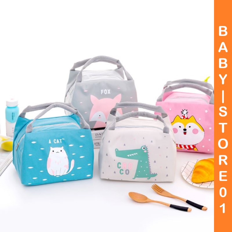 BABY STORE01 - TB101 TAS BEKAL KARAKTER /LUNCH BAG / PERLENGKAPAN BEKAL ANAK SEKOLAH / TAS BEKAL SEKOLAH