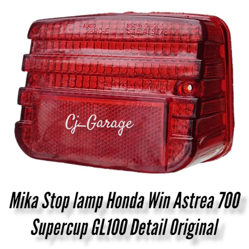 Mika Stop Stoplamp Honda Win Astrea 700 Supercup GL100 Detail Original