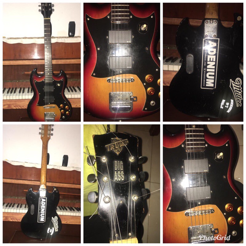 Gitar Teisco kawai SG trump