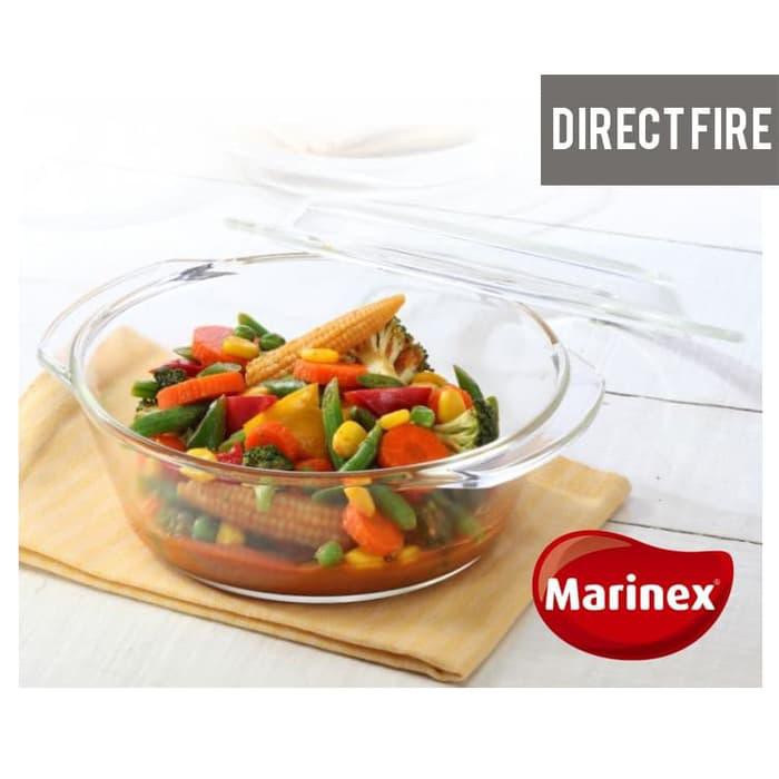 Loyang Marinex Casserole Bulat + Tutup 1,9L | Loyang Beling Casserole Marinex