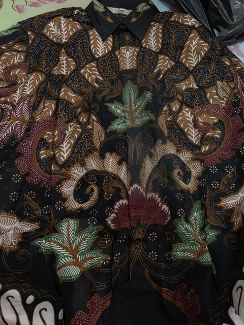 Pakaian Pria - Hem Pria Pendek Bahan Katun Size M L Xl Kancing Tertutup - Kantong Depan