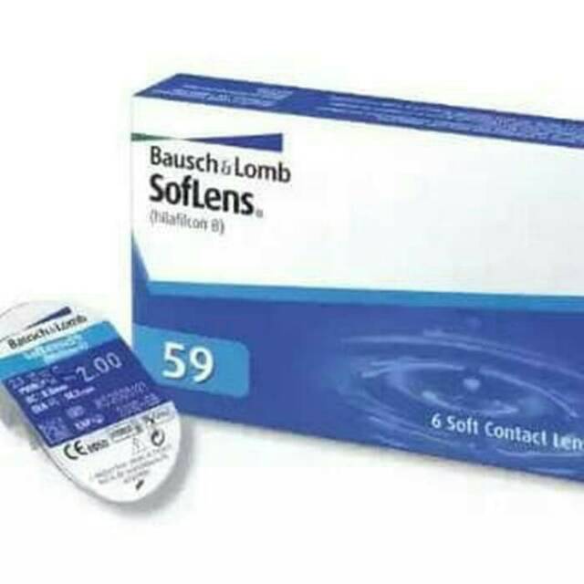 Softlens Bausch &amp; lomb bulanan isi 3 psg