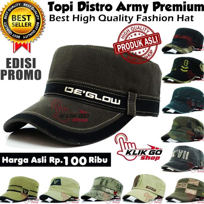 TOPI KOMANDO ORIGINAL DISTRO / TOPI ARMY / TOPI BASEBALL PRIA