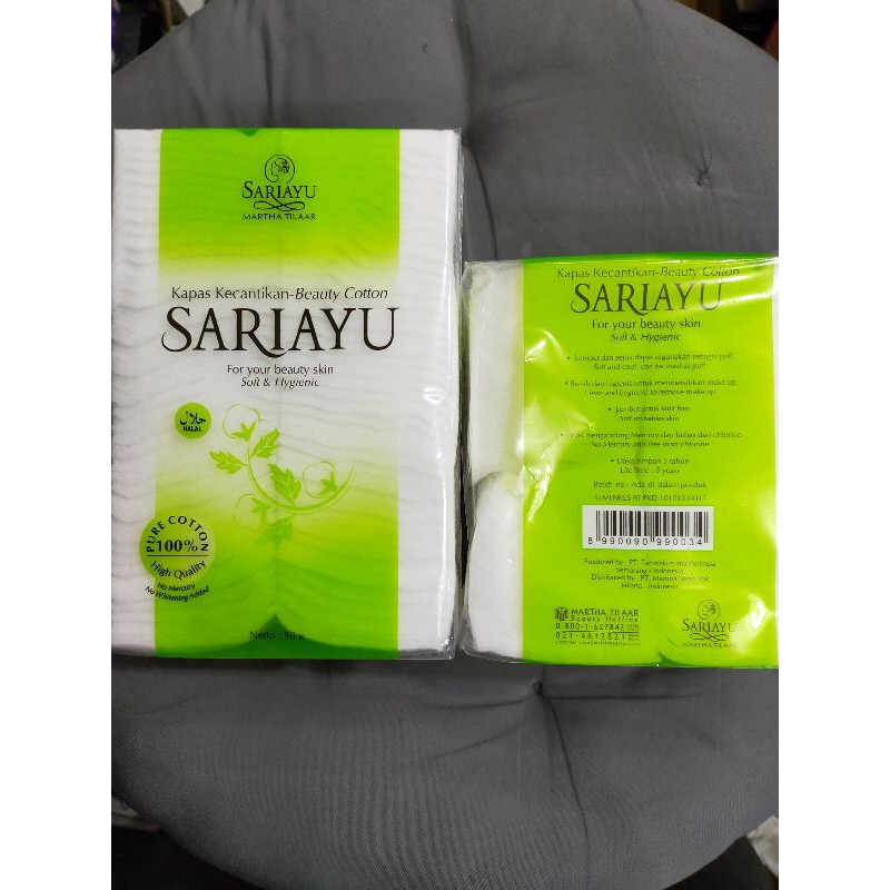 sariayu kapas kecantikan 35&amp;50 gr