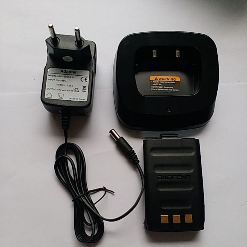 PAKETAN CHARGER ADAPTOR  BATERAI HT BAOFENG GT3TP MARKIII