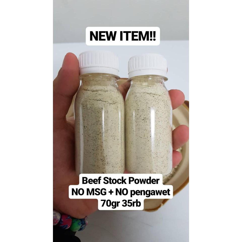 

Paling Murah Beef Stock Powder / Kaldu Sapi Bubuk No Msg No Pengawet Termurah