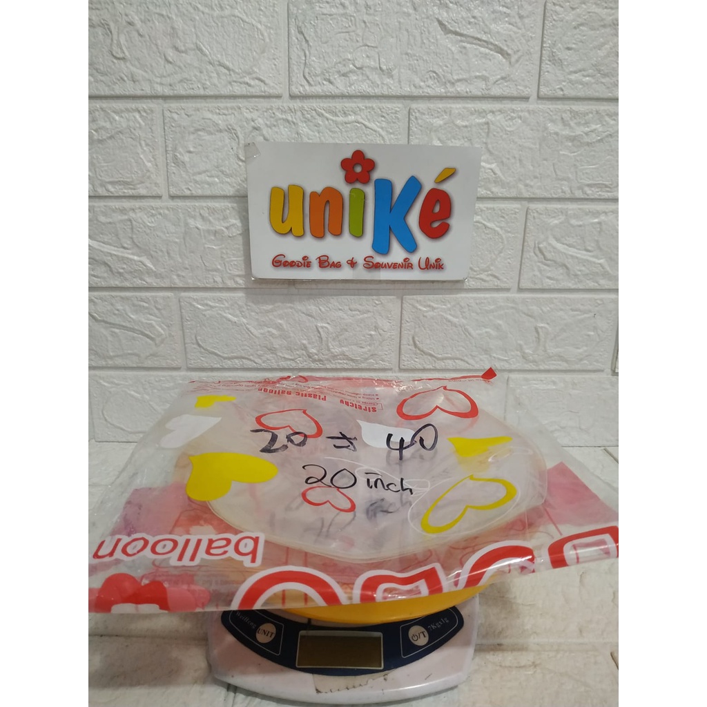 Grosir Balon PVC per PACK isi 50 Balon BOBO bening transparant Buket Balon Hadiah Gift Unik Kekinian