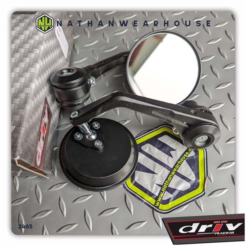 Spion Jalu Bulat Bar End Mirror Flexible Universal Driv 2465