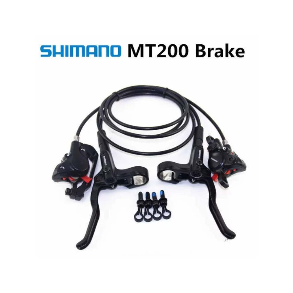 Brake Set Rem Hidrolik Rem hydraulic Sepeda Shimano Altus MT200