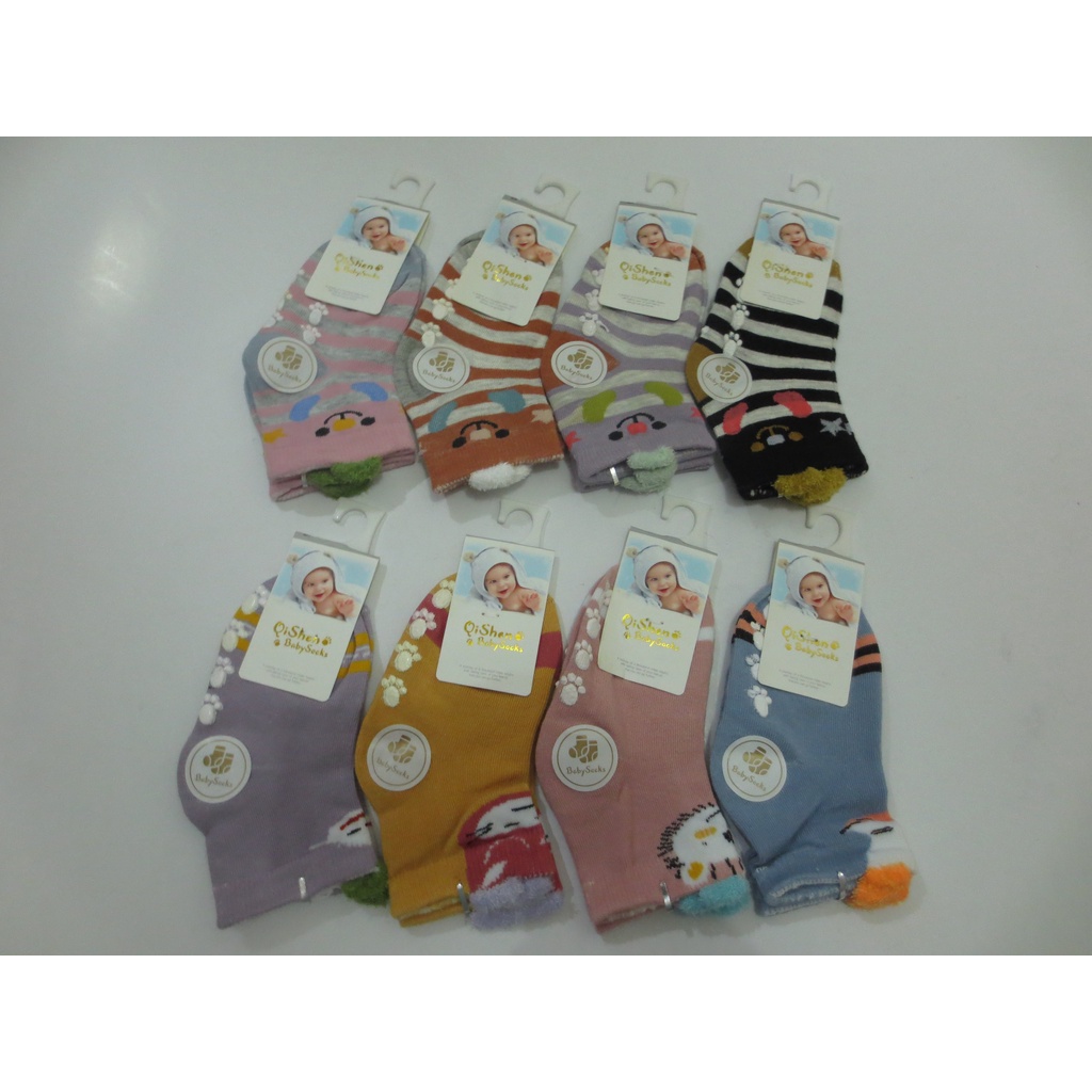 Kaos Kaki Anak Lucu 3D, Kaos Kaki Anak Lucu Kuping Size 0-2 Tahun