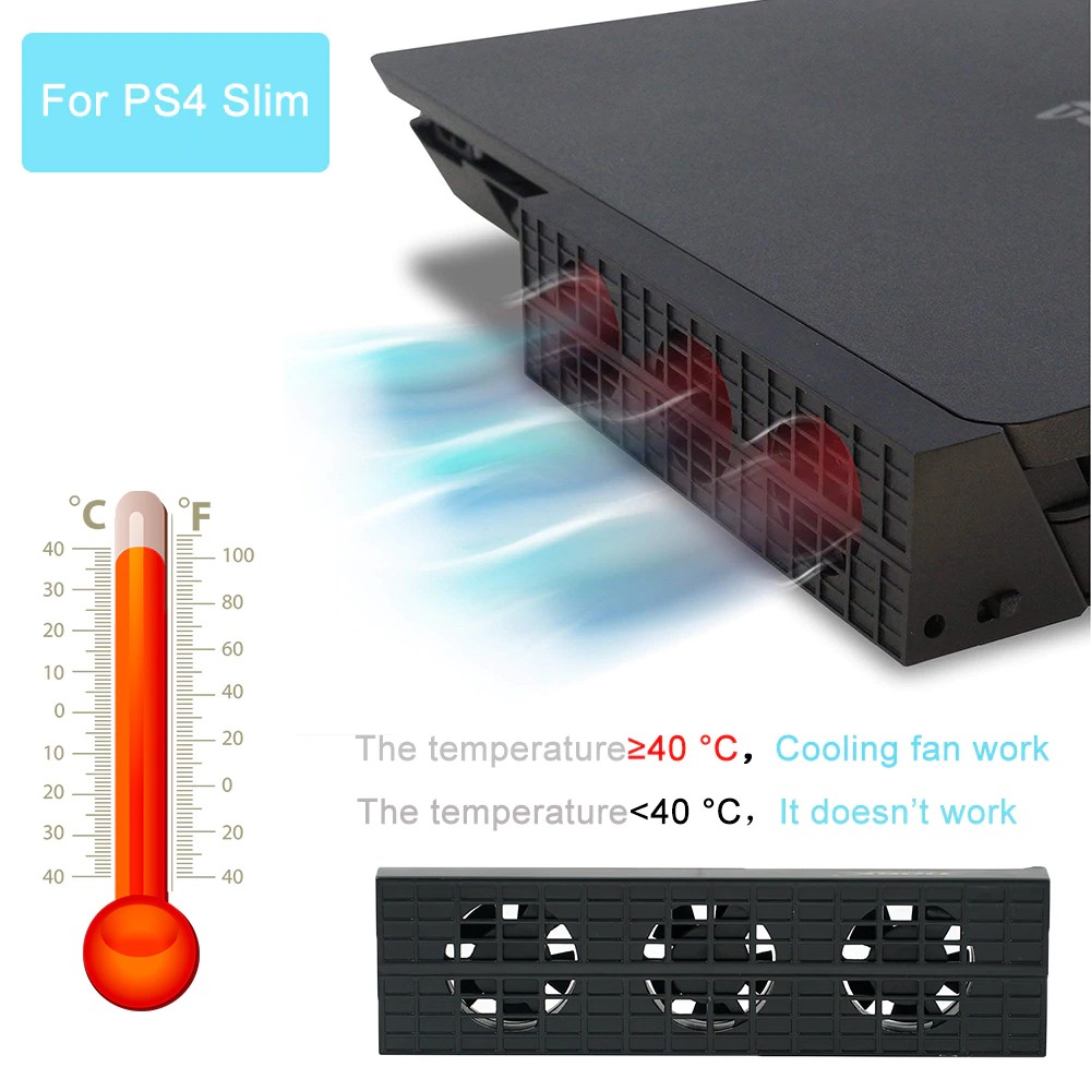 Kipas Ps4 Slim Super Cooling Fan Ps4 Slim Cooler Ps4 Slim Dobe Shopee Indonesia