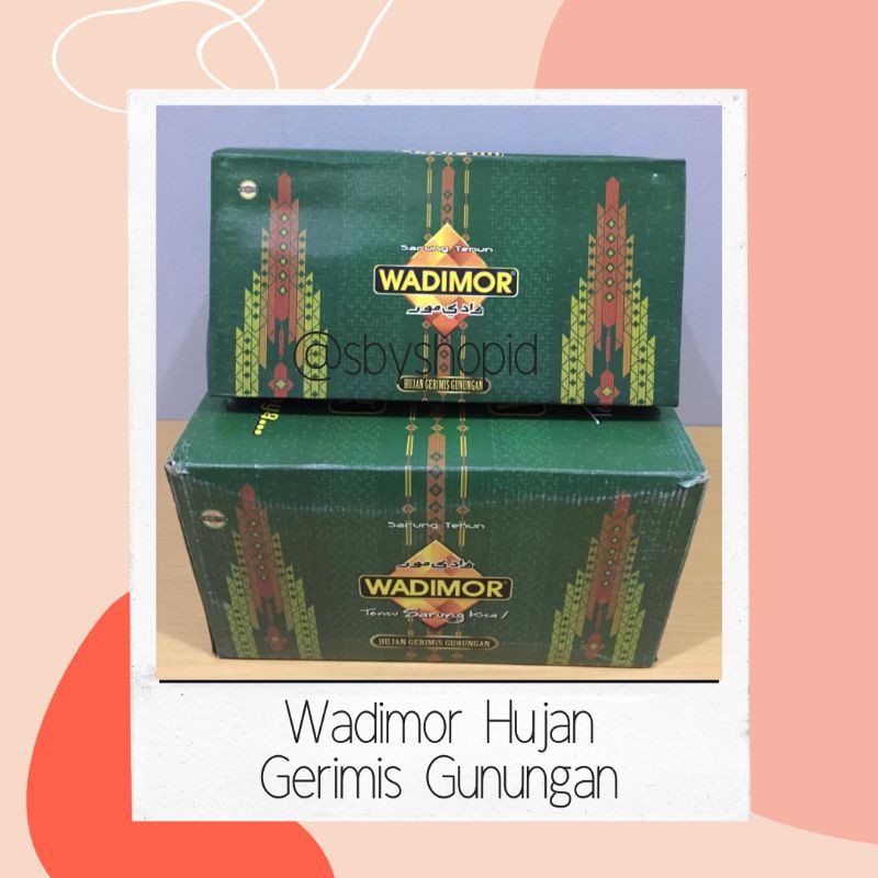 BISA PILIH MOTIF  Sarung Pria Dewasa Wadimor Hujan Gerimis Gunungan