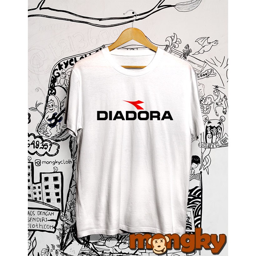 Kaos Putih Diadora Keren
