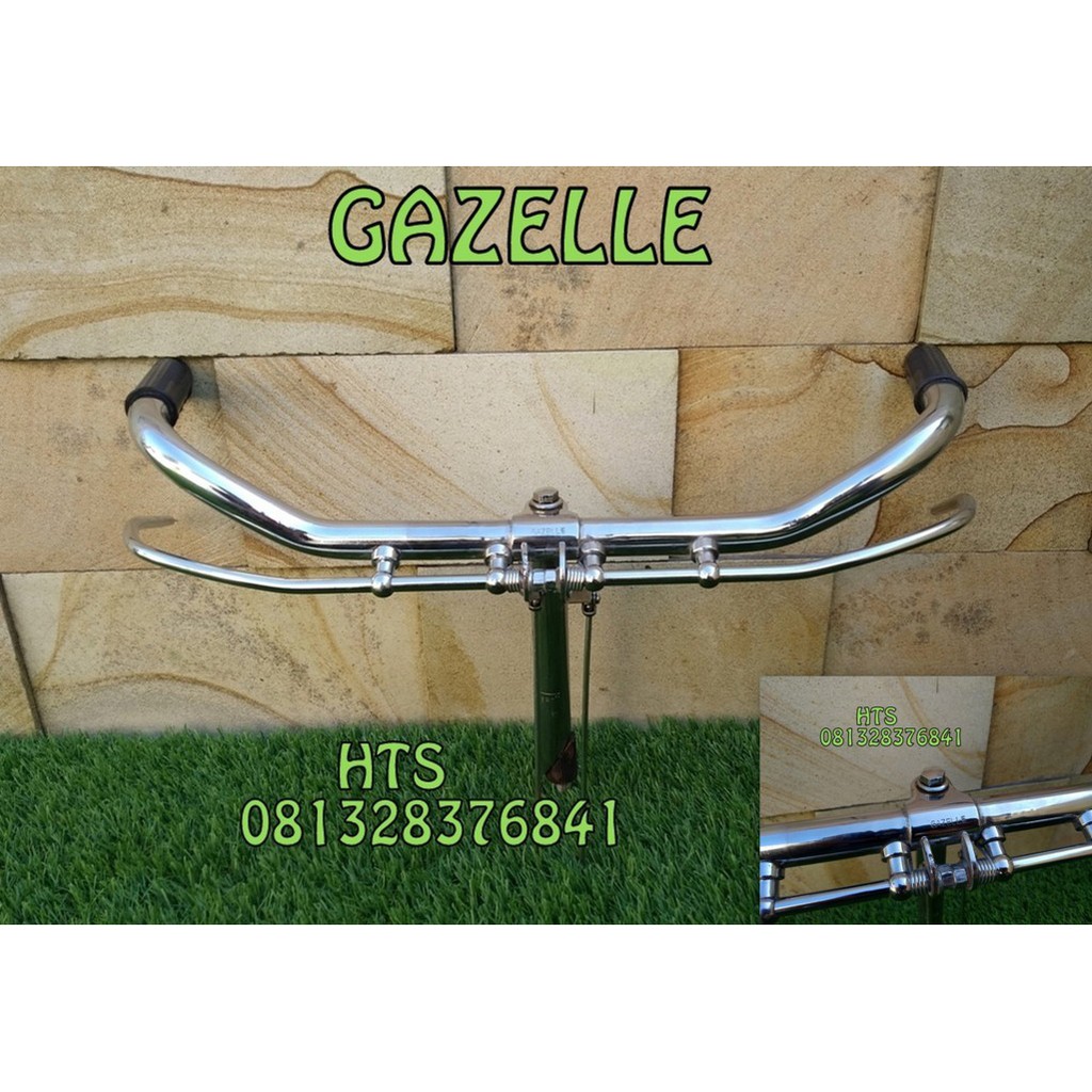 STANG GAZELLE SEPEDA ONTHEL - STANG ONTHEL - STANG KUPU - STIR GAZELLE - STIR SEPEDA - STIR JENGKI